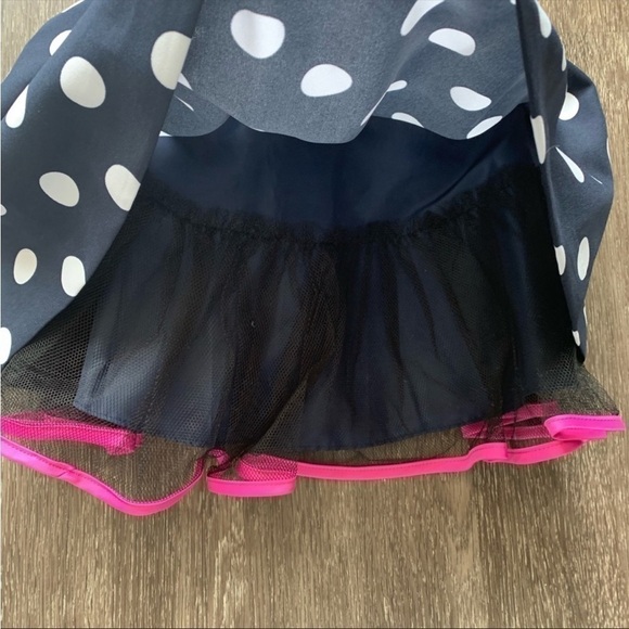 Bonnie Jean Polka dots/stripes navy party
dress.2T - Picture 4 of 7